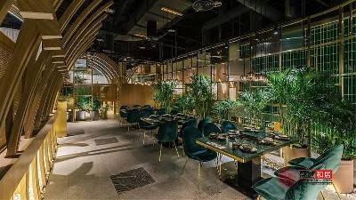 東南亞風格特色火鍋店設(shè)計裝修案例